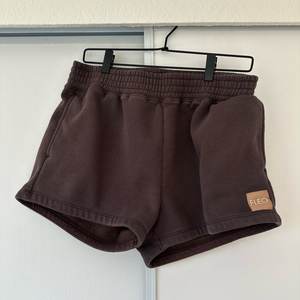 Fleo Chocolate Brown Womens' Lounge Shorts